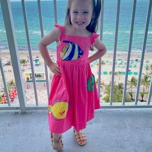 Mini Boden dress, 3-4